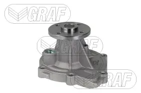 Помпа води Mitsubishi L200 2.2DI-D/2.4DI-D 14-/Pajero Sport 2.4DI-D 15- (6 лоп) GRAF PA1507 (фото 1)