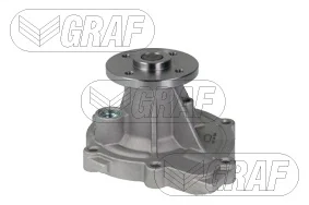 Помпа води Mitsubishi L200 2.2DI-D/2.4DI-D 14-/Pajero Sport 2.4DI-D 15- (6 лоп) GRAF PA1507