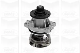 Помпа води BMW 3/5/7/X3/X5/Z3/Z4 2.0i/2.2i/2.5i/2.8i/3.0i 87-10 (R/B) (7 лоп.) GRAF PA432A (фото 1)