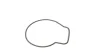 Помпа води Honda Accord VI 1.6/i/LS/Civic V/VI 1.4-1.6 16V 95-02/HR-V 1.6 16V 99- (19z)(B/B)(7лоп) GRAF PA669 (фото 6)