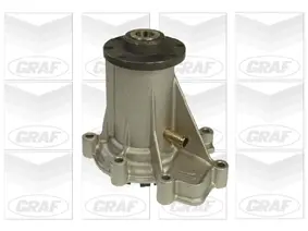 Помпа води MB C-class (W202) 2.5d 95-01/E-class (W124/W210) 2.5D/3.0D 93-99 (B/B) (10 лоп) GRAF PA706 (фото 1)