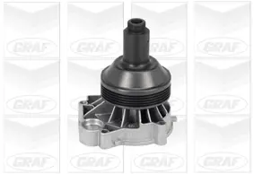 Помпа води BMW 3 (E46) 320d АКПП 98-01/5 (E39) 520d 00-03 (B/B) (7 лоп) (5 кан) M47 D20 GRAF PA759 (фото 1)