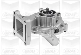 Помпа води Ford Transit VII 2.0DI/TDCi 00-06/Mondeo III 2.0/2.2TDCi 00-07 (B/B) (8 лоп.)(з корпусом) GRAF PA807 (фото 1)