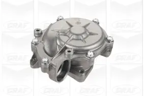 Помпа води BMW 1/3/X1/X3/Z4 116i/118i/120i/130i/316i/Ci/ti/318i/Ci/ti/320i/si/2.0 01-15 (B/B)(6 лоп) GRAF PA893 (фото 1)