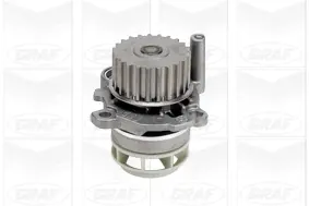 Помпа води Audi A3/A4/A6 2.0TFSI 04-13/Skoda Octavia 2.0RS 05-13/VW Golf 2.0R 07- (23z) (R/B) (8лоп) GRAF PA980 (фото 1)