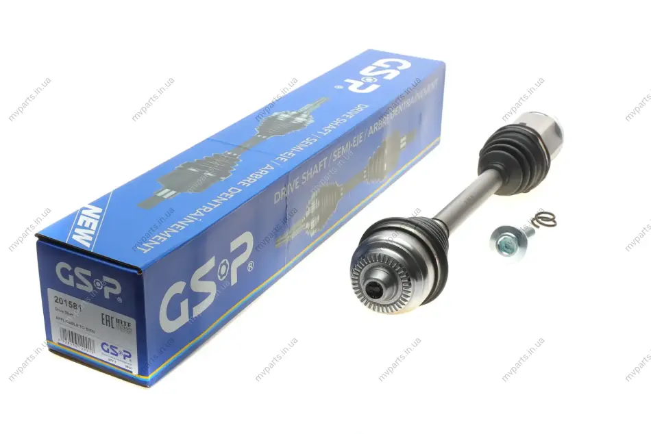 Піввісь (передня) BMW 5 (F10/F11)/6 (F06/F12/F13) xDrive 10-18 (L) (37x27/562) GSP 201581 (фото 1)