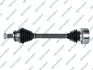 Піввісь (передня) Skoda Fabia/Roomster/VW Polo 99-15 (L) (36z/501mm) GSP 203063 (фото 1)