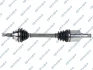 Піввісь (передня) (L) MB A-class (W169)/B-class (W245) 04-12 (25z/27z/608mm) АКПП GSP 204300 (фото 1)