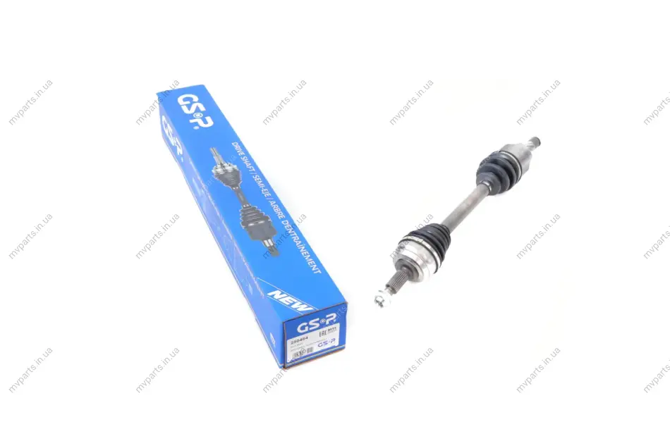 Піввісь Renault Duster 1.5dCi/2.0 4x4 11- (25x27x652) GSP 250464 (фото 1)