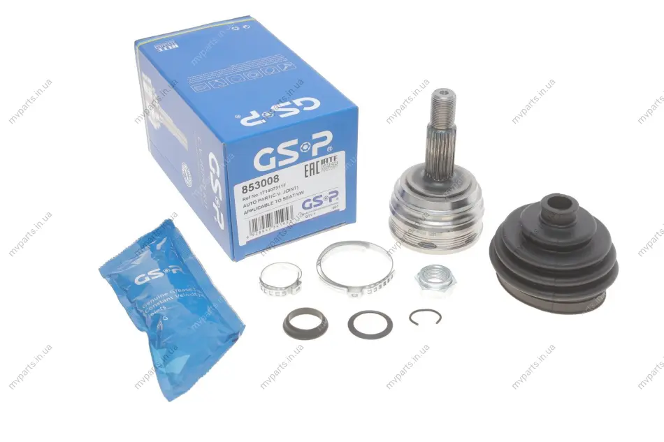 ШРКШ (зовнішній) VW Caddy II 95-04 (22x30x129.5) GSP 853008 (фото 1)