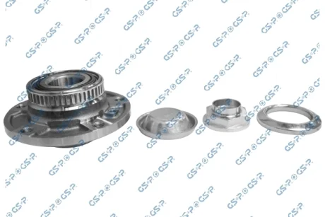 Підшипник маточини (передньої) BMW 5 (E34)/7 (E32)/8 (E31) -99 (к-кт) (+ABS) GSP 9237002K