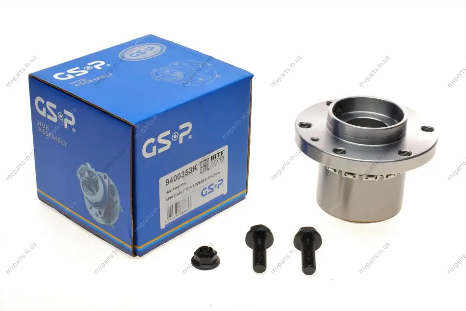 Підшипник маточини (передньої) MB Sprinter(906)/VW Crafter 06- (D=152mm/M=14x1.5)(к-кт) GSP 9400353K (фото 1)