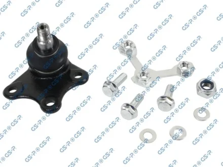 Опора кульова (передня/знизу/ззовні/L) Audi A2/Skoda Fabia/Roomster/VW Polo 99-10 GSP S080010