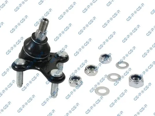 Опора кульова (передня/знизу/R) Audi A3/Seat/Skoda Octavia/SuperB/VW Caddy/Golf/Touran/Tiguan 03- GSP S080012 (фото 1)