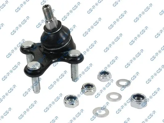 Опора кульова (передня/знизу/L) Audi A3/Seat/Skoda Octavia/SuperB/VW Caddy/Golf/Touran/Tiguan 03- GSP S080013 (фото 1)