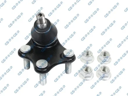 Опора кульова (передня/знизу/R) Audi A1 10-/Seat Ibiza 02-15/Toledo 12-/Skoda Fabia 14-/VW Polo 01- GSP S080014