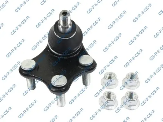 Опора кульова (передня/знизу/L) Audi A1 10-/Seat Ibiza 02-15/Skoda Fabia 99-14/Rapid 12-/VW Polo 01 GSP S080015 (фото 1)