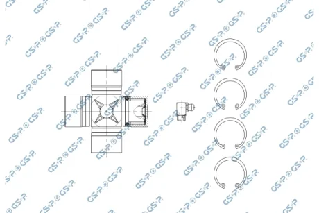 Хрестовина кардана Iveco Daily 00-/Renault Master 10- (30.2x82) GSP UJ900144