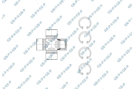 Хрестовина кардана Nissan Navara 08- (27x70.9) GSP UJ900146