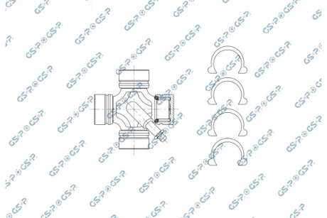 Хрестовина кардана Isuzu D-Max 02-18 (29x76.2) GSP UJ900165