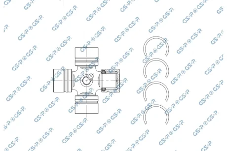 Хрестовина кардана Mazda MPV 00-06 (32x91.94) GSP UJ900169