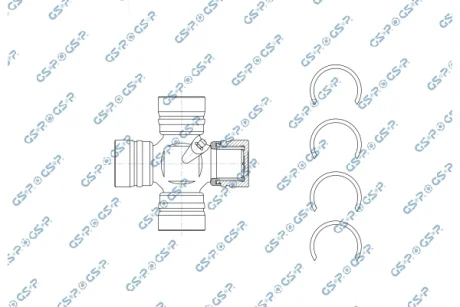 Хрестовина кардана Toyota Land Cruiser 69- (32x91.6) GSP UJ900176