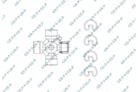 Хрестовина кардана Hyundai Santa Fe 00-06 (27x80) GSP UJ900186