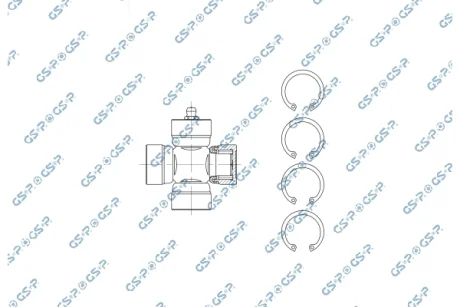 Хрестовина кардана Hyundai Tucson/Kia Sportage 04-15 (27x61.92) GSP UJ900194