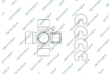 Хрестовина кардана Toyota Hilux 05- (26.99x81.75) GSP UJ900208