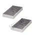 Фільтр салону MB ML-class (W164)/GL-class (X164) 05-12 (вугільний) (к-кт 2шт.) HENGST FILTER E2912LC01-2 (фото 1)