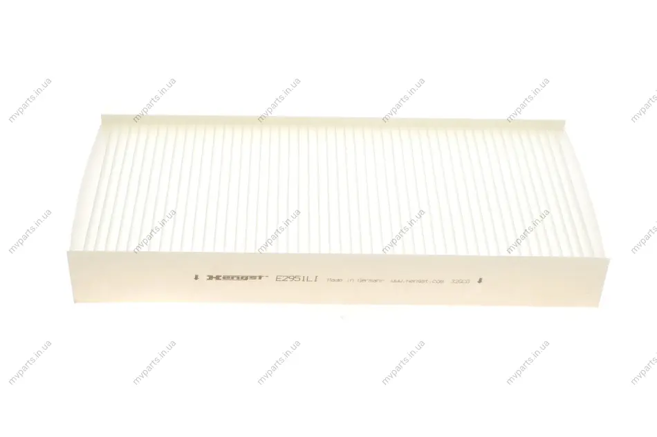 Фільтр салону Citroen Jumpy/Fiat Scudo/Peugeot Expert 07-/Toyota Proace 13-16 HENGST FILTER E2951LI (фото 1)