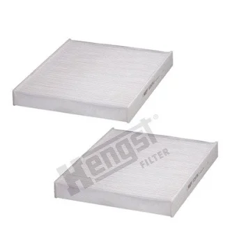 Фільтр салону BMW 5 (F10/F11/F07GT)/6 (F12/F13/F06GC) 10-18/7 (F01-F04) 08-15 (к-кт 2 шт.) HENGST FILTER E2978LI-2