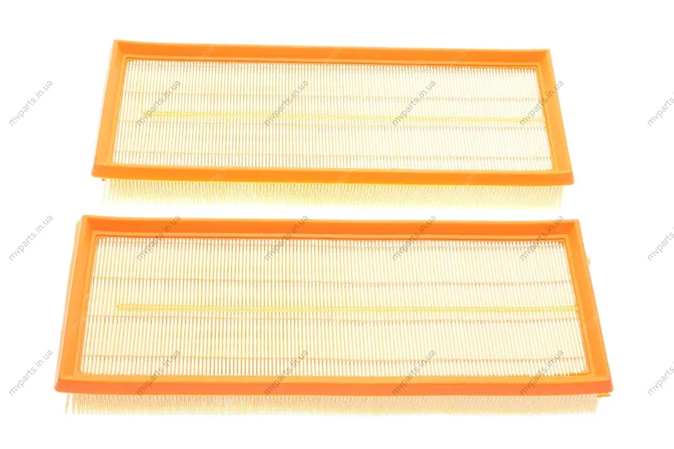 Фільтр повітряний MB C-class (W203/W204)/E-class (W211/W212) 2.5-5.5 M112/M113/M272 00-14 (к-кт 2шт) HENGST FILTER E455L01-2 (фото 1)