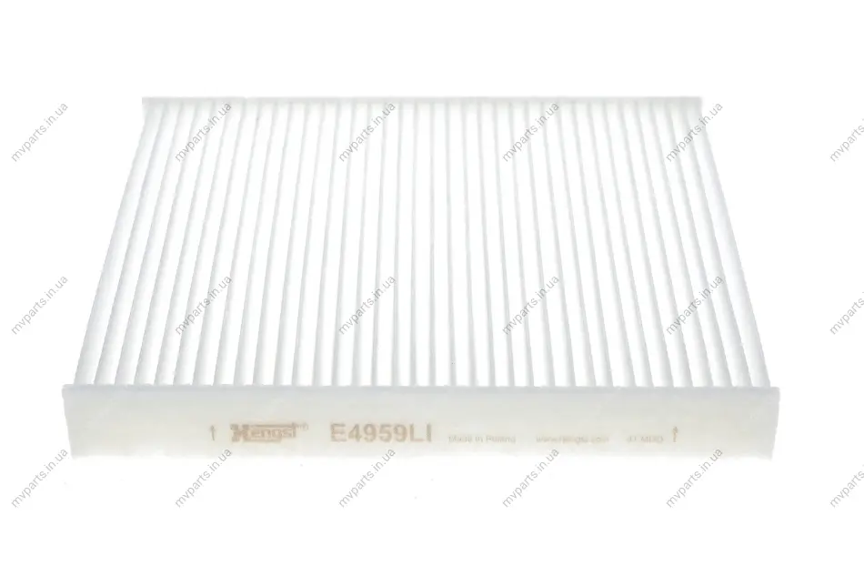 Фільтр салону Lexus ES/RX/UX/Toyota C-HR/Corolla/Hilux VIII/Prius/Rav4 1.2-3.5 15- HENGST FILTER E4959LI (фото 1)