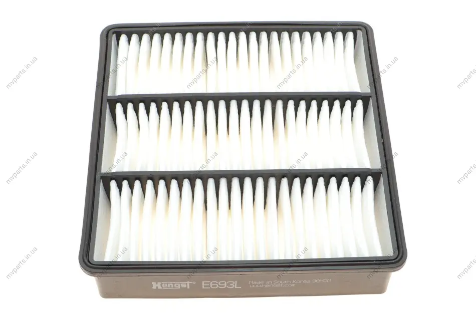 Фільтр повітряний Mitsubishi Colt V/Lancer/Outlander 1.3-2.4 95-13 HENGST FILTER E693L (фото 1)