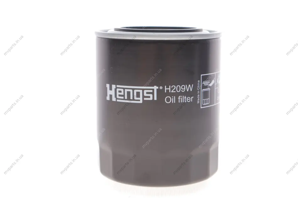 Фільтр масляний Hyundai H-1/Kia Carnival/Mazda 323/Mitsubishi Colt/Galant/L300/Lancer/Pajero 82- HENGST FILTER H209W (фото 1)