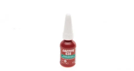 LOCTITE 638, 10ML Фіксатор анаеробний вал-втулковий (зелений) (високої фіксації)(проміжок 0.25) HENKEL Henkel 1803038