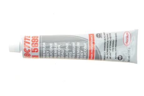 LOCTITE SI 5699 GY TB, 80ML Герметик силіконовий (сірий) (маслостійкий) HENKEL Henkel 2061022