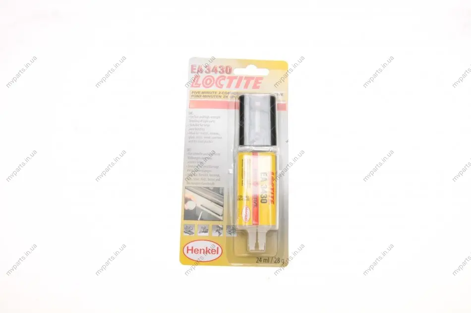 LOCTITE EA 3430, 24ML Клей двокомпонентний універсальний HENKEL Henkel 242865 (фото 1)