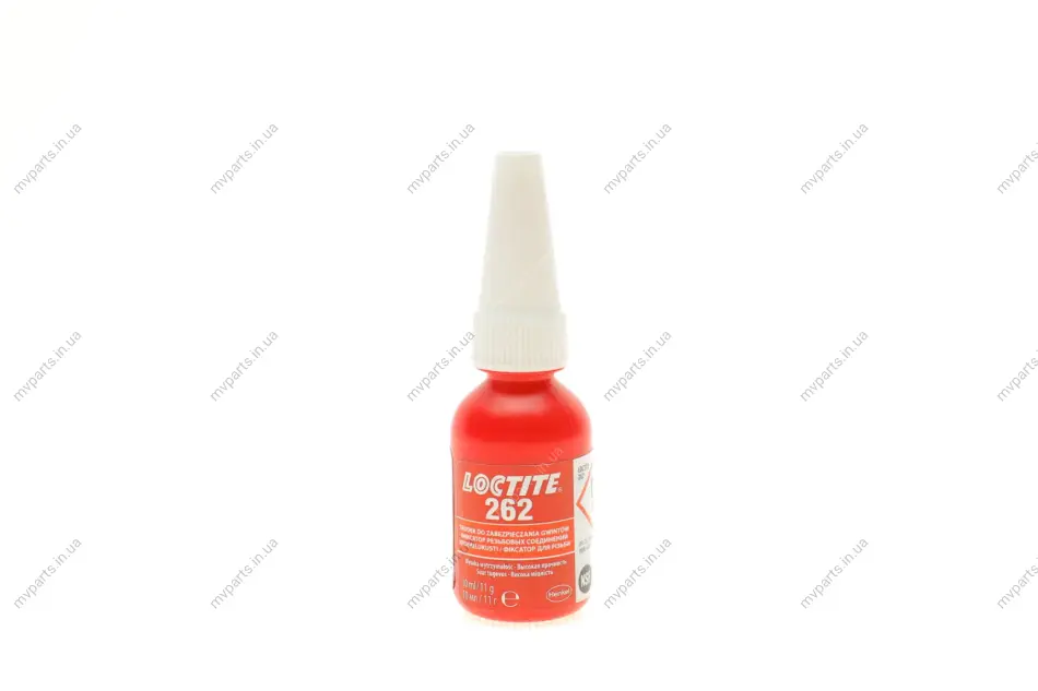 LOCTITE 262, 10ML EGFD Фіксатор різьби (червоний) (високої фіксації) HENKEL Henkel 246357 (фото 1)