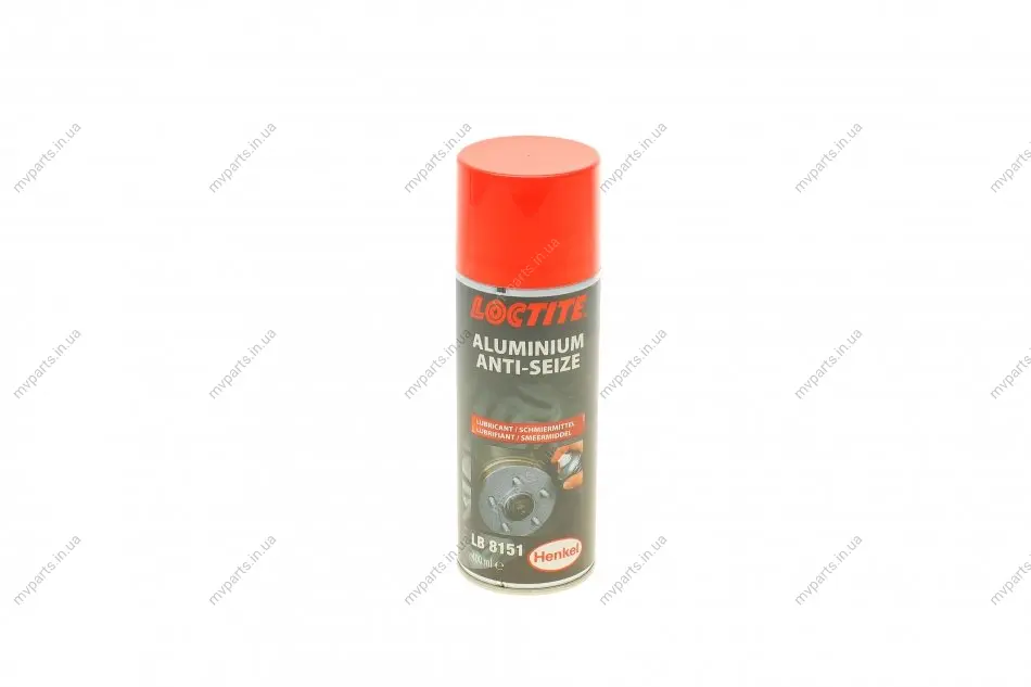 LOCTITE LB 8151, 400ML EGFD Протизадирна змазка з вмістом графіту та алюмінію (до +900°С.) (замінено на 2758893) HENKEL Henkel 303136 (фото 1)