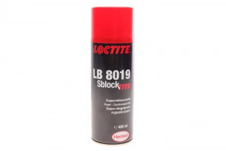LOCTITE LB 8019, 400ML Змазка, розкислювач іржі, рідкий ключ, (утримання розчинників 89%) HENKEL Henkel 589891