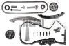Комплект ланцюга ГРМ VW Golf V/VI 1.4TSI 10/03-, 90/118kw (z=132/19-18/38) HEPU 21-6010CA (фото 1)