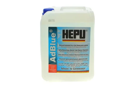 Рідина для нейтралізації відпрацьованих газів AdBlue (сечовина) (10L) HEPU AD-BLUE-010