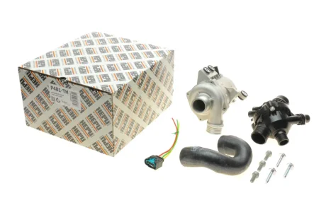 Помпа води BMW 3 (E90)/5 (E60)/7 (E65-E67)/X3 (E83)/X5 (E70) 04- N52/N53 (+термостат) HEPU P481-TH