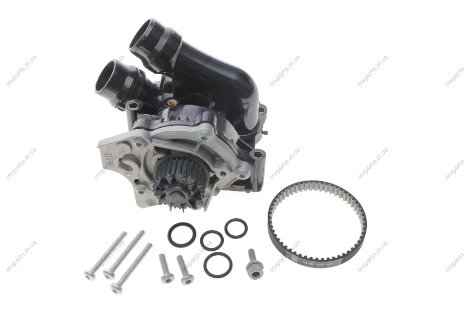 Помпа води Audi A3-A8 1.8TFSI/2.0TFSI/Skoda Octavia 1.8TSI/2.0RS/VW Golf V/VI 2.0TSI 06- (пластик) HEPU P682P (фото 1)