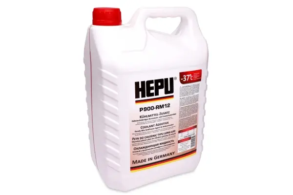 Антифриз G12 READY MIX RED-37C (Каністра 5л) HEPU P900-RM12-005 (фото 1)