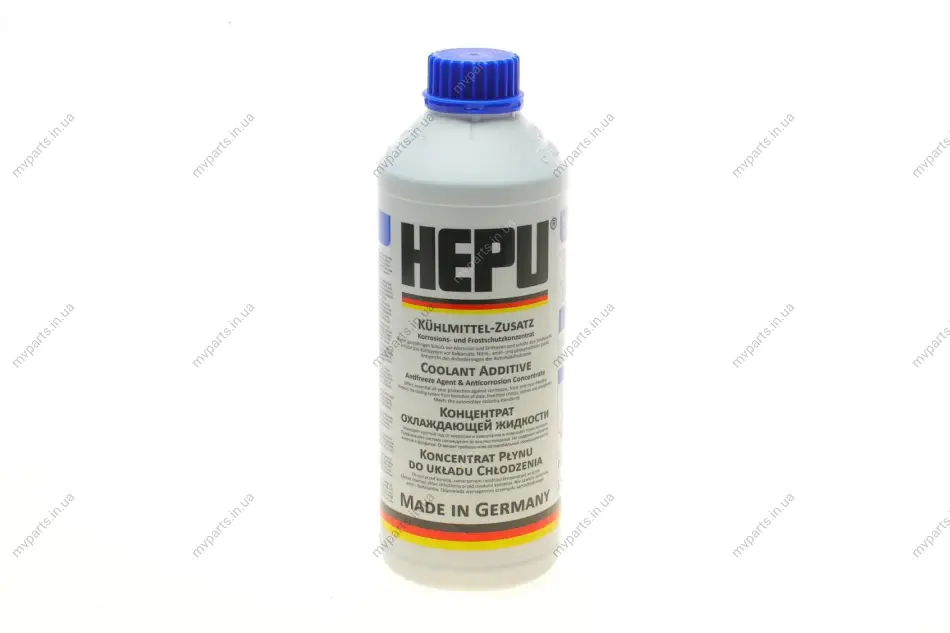 Антифриз (синій) G11 (1,5 л) MB (325,0/325,2) (концентрат) HEPU P999 (фото 1)