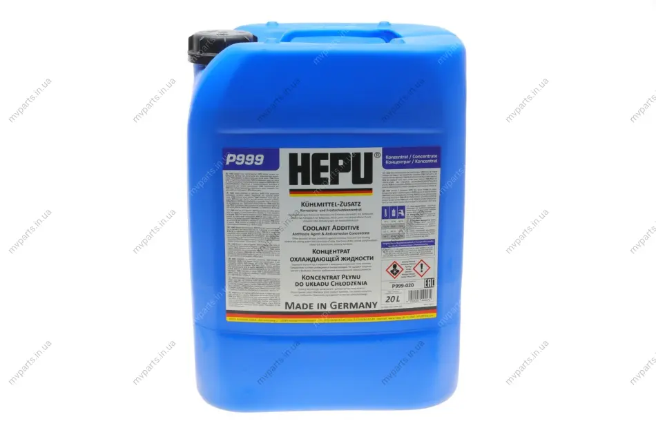 Антифриз (синій) G11 (20L) (W G011 A8C A1) (концентрат) HEPU P999-020 (фото 1)