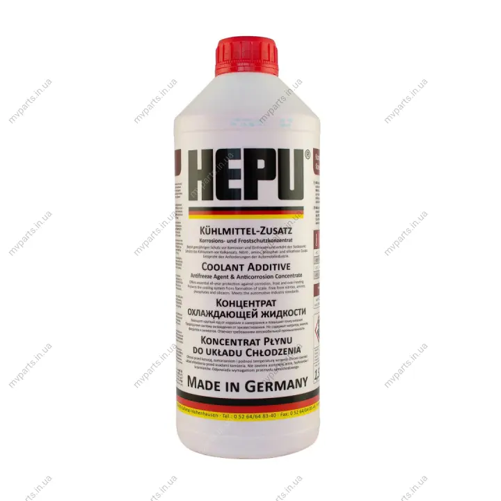 Антифриз (червоний) G12 (1,5 л) (концентрат) HEPU P999-G12 (фото 1)